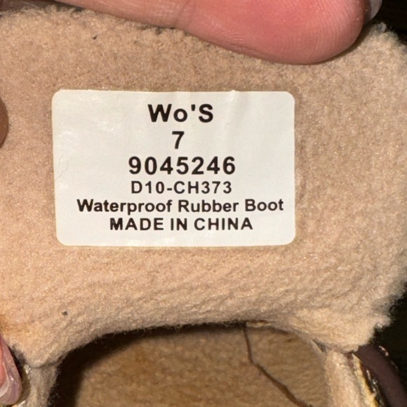 Sperry Top-Sider Saltwater Waterproof Duck Boots Women’s Size 7 - Picture 7 of 7